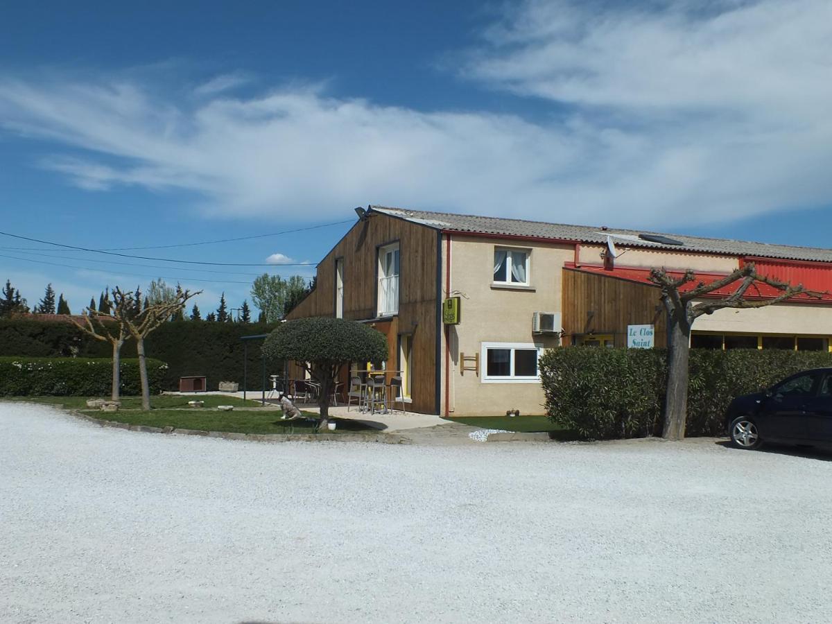 Logis Hotel Restaurant Le Clos Saint Loup Bram Экстерьер фото