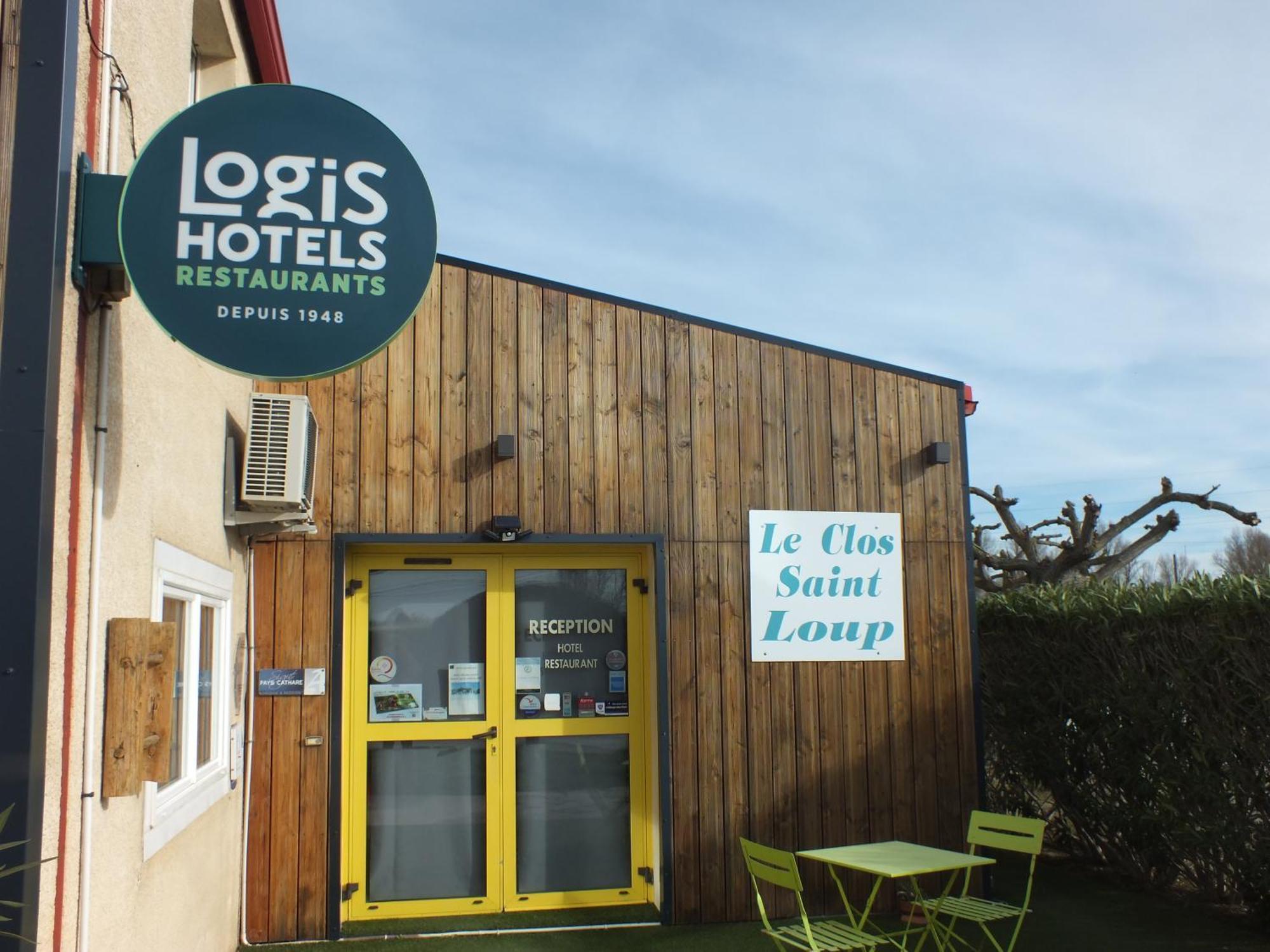 Logis Hotel Restaurant Le Clos Saint Loup Bram Экстерьер фото