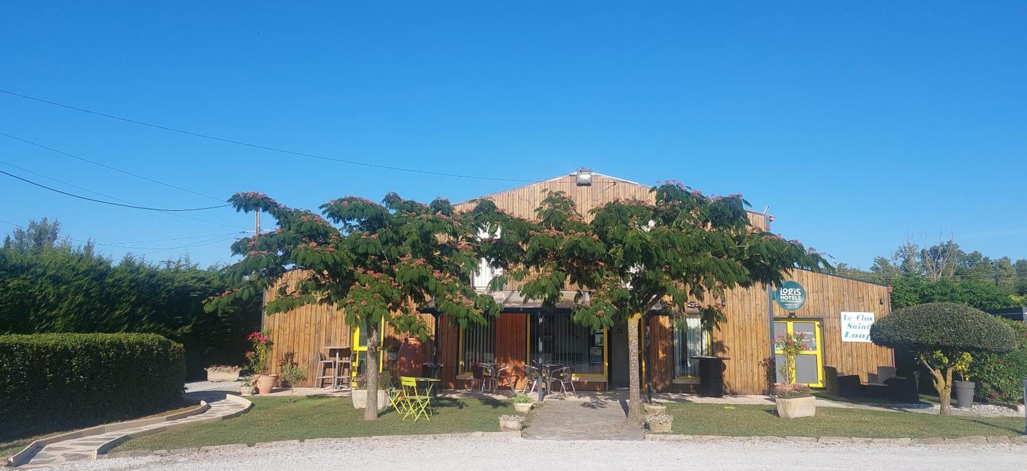 Logis Hotel Restaurant Le Clos Saint Loup Bram Экстерьер фото
